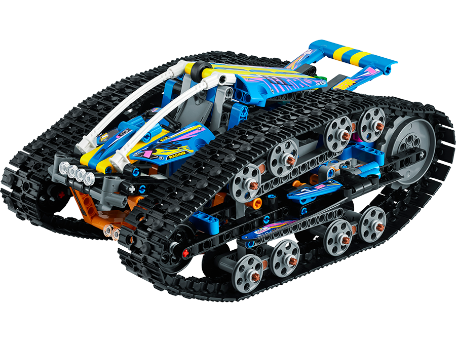 Blaues Lego Technic Fahrzeug